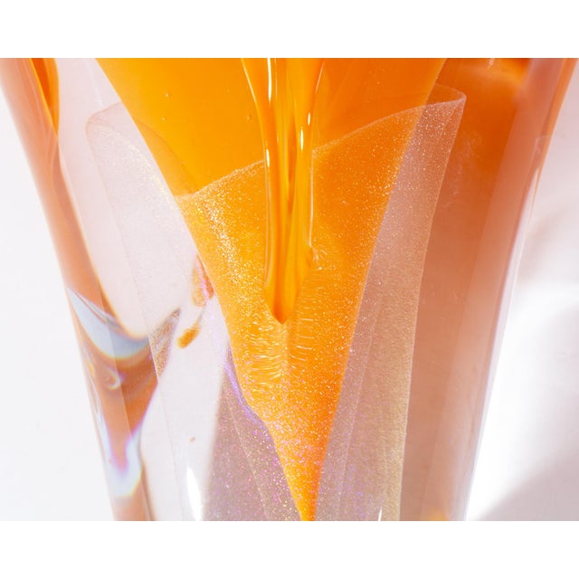 2006 Art Glass Vase by Steven Webber For Sale - Image 4 of 8