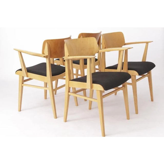 Vintage Italian Armchairs, 1960s, Set of 4 For Sale - Image 7 of 12