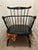 Wood Mid-Century Rousseau Bros. "Black & Gold" Windsor Armchair For Sale - Image 7 of 12