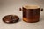 1960s Brazilian Modern Rosewood Ice Bucket with Sculptural Turned Handles For Sale - Image 12 of 18