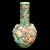 Late 19th Century Chinese Qing Dynasty Famille Rose Reticulated Porcelain Vase Eight Immortals Fencai Antique Bottle Vase For Sale - Image 5 of 9