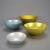 Bowls - set of anodized aluminum i bjørn engø i norway i 1950 the set includes 4 bowls in the colors golden yellow / light...