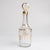 Antique French Louis XVI Gilded Crystal Decanter With Heart Stopper For Sale - Image 10 of 14