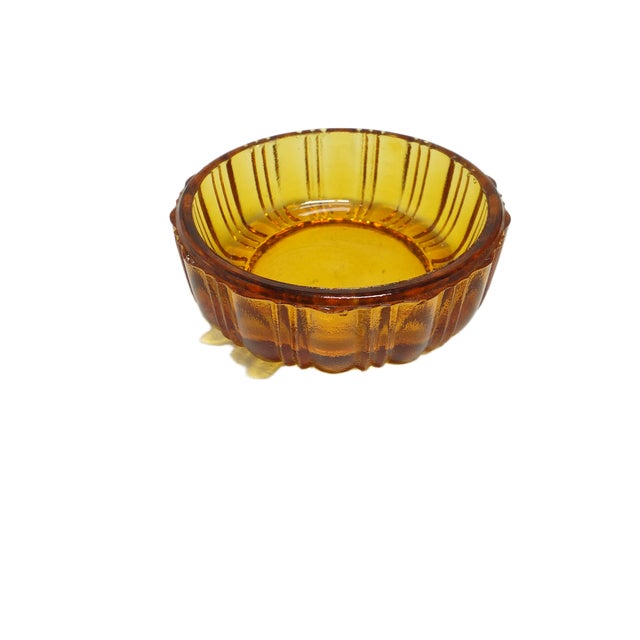 Art Deco Salt Holder from Zabkowice Glassworks, Poland, 1930s For Sale - Image 6 of 7