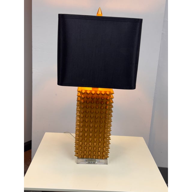 2010s J. Alexander Lighting Spike Table Lamp For Sale - Image 5 of 12