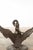 Metal Vintage Greco Roman Style Bronze Sculpture of a Chubby Putto Riding a Swan For Sale - Image 7 of 8