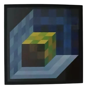 Victor Vasarely, After Tridim-C, 1960s / 1973, Print