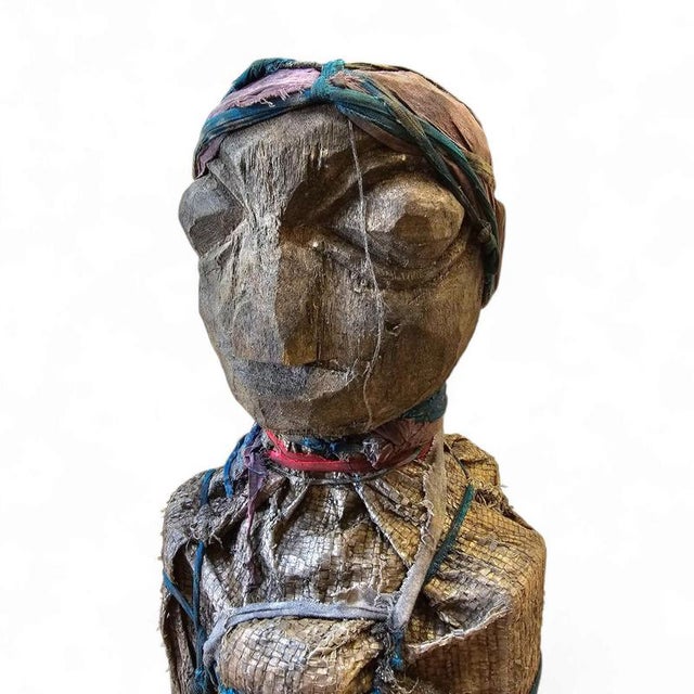 African Multi Material Figure, 1970s For Sale - Image 17 of 18