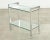 DIA - Design Institute America Milo Baughman Style Mid-Century Chrome Two Tier Bar Cart For Sale - Image 4 of 17
