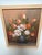 Mid-Century Modern Vintage Signed Duchamp Floral Still Life Oil Painting For Sale - Image 3 of 6