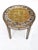 Early 20th Century Directoire Style Verre Eglomese Parcel Gilt Table For Sale - Image 13 of 13