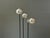 A mid century modern chrome three ball floor lamp in the style of Robert Sonneman. Circa 1960’s. 11.75” diameter. 58.5” tall.