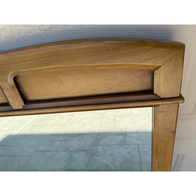 Sears Solid Wood Mirror For Sale - Image 4 of 7