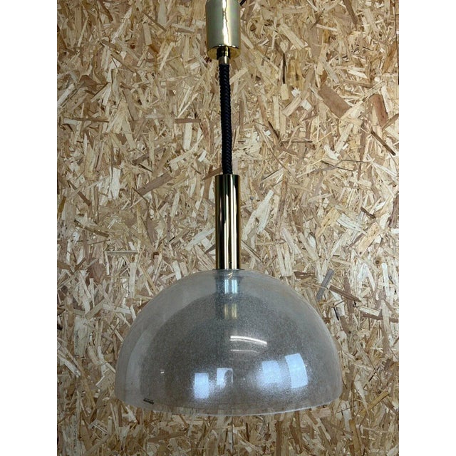 Mid-Century Modern Glass Pulegoso Pendant Lamp by Carlo Nason for Mazzega, 1960s For Sale - Image 9 of 13