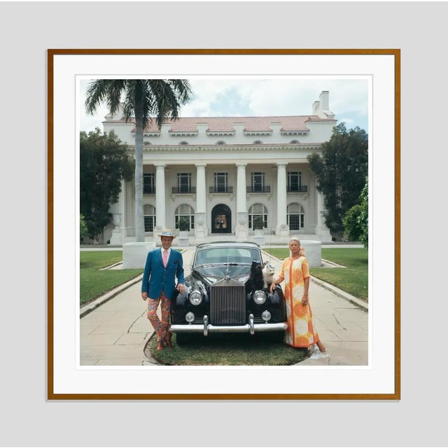Modern Donald Leas 1968 by Slim Aarons Framed C-Print For Sale - Image 3 of 3