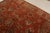Textile Hand-Knotted Antique Oushak Rug in Beige-Brown and Red Medallion Pattern For Sale - Image 7 of 8