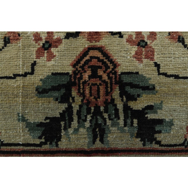 Red 1970s Vintage Turkish Handmade Wool & Cotton Red Area Rug For Sale - Image 8 of 10