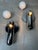 Metal Vintage Wall Lamps in Chrome and Opaline, 1960s, Set of 2 For Sale - Image 7 of 9