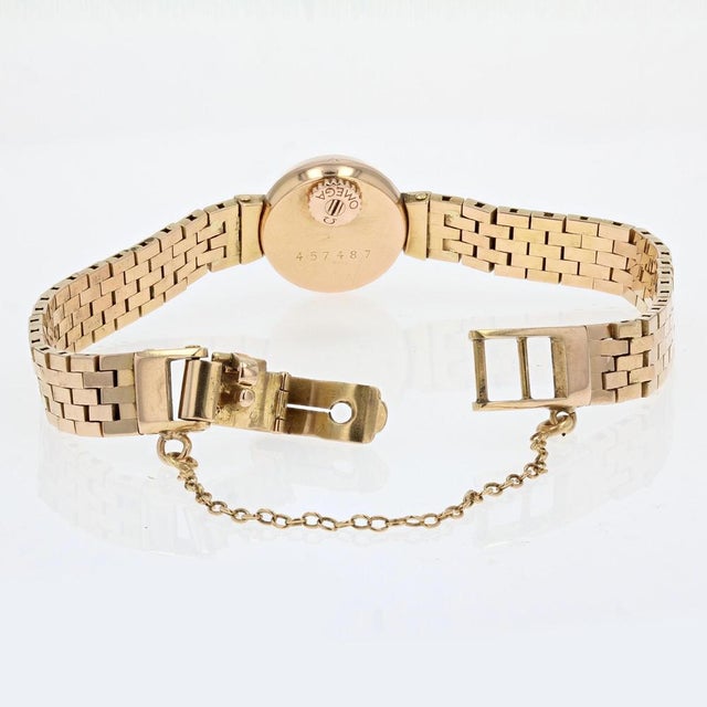 18 Karat Yellow Gold Omega Ladys Watch, France, 1960s For Sale - Image 9 of 10