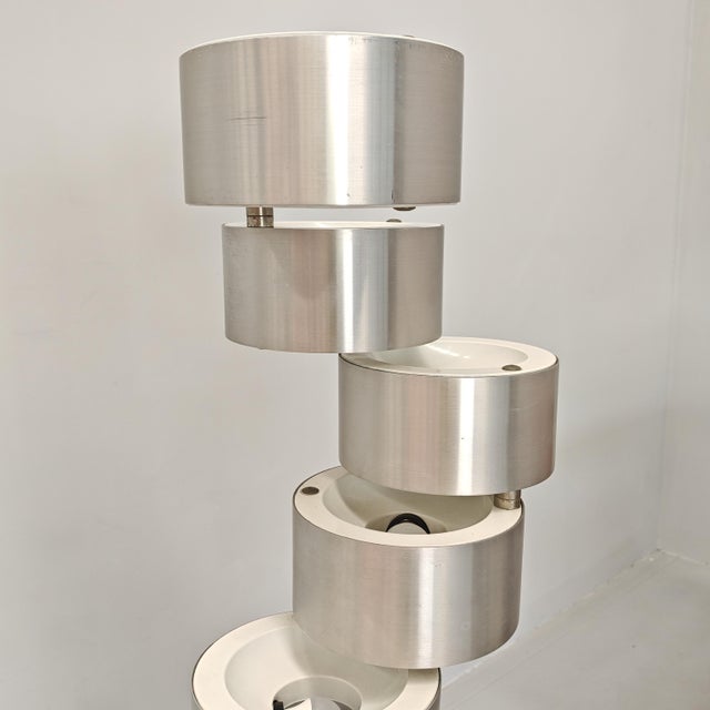 Model Domingo Cylindrical Floor Lamp by F. Sartoni for Stilux, 1970s For Sale - Image 12 of 18