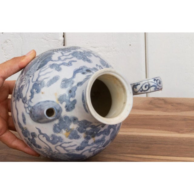 Antique Chinese Dragon Wine Jug For Sale - Image 9 of 11