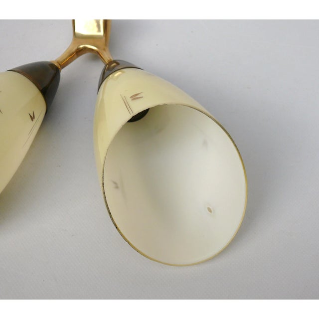 Vintage German Amorphous Wall Lights, 1950s, Set of 2 For Sale - Image 17 of 18