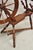Antique Canadian Country Primitive Pine Wood Colonial Wooden Spinning Wheel For Sale - Image 10 of 12