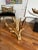 Mid 20th Century Rare Fred Brouard Signed Gilt Bronze Table Bases Set of 3 For Sale - Image 5 of 9
