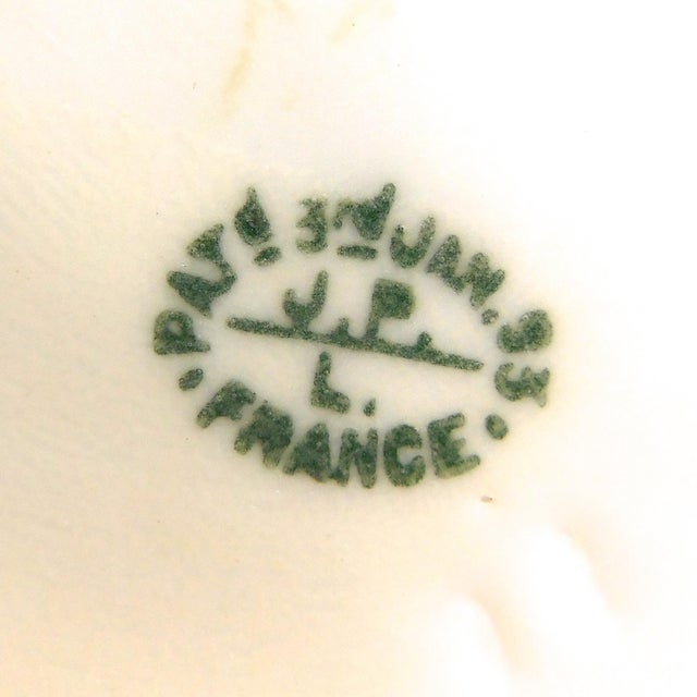 Late 18th Century Jean Pouyat Limoges Hand Painted, Two Color Chocolate Pot For Sale - Image 12 of 12