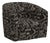 Lana Swivel Chair in Lhasa Chocolate For Sale
