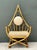 Mid-Century Modern Vintage Loop Rattan Chair After Henry Olko For Sale - Image 3 of 12