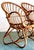 Vintage Boho Bent Rattan Lounge Chairs - A Pair For Sale In West Palm - Image 6 of 12