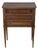 French 20th Century Louis XVI Style Walnut Bedside Table For Sale