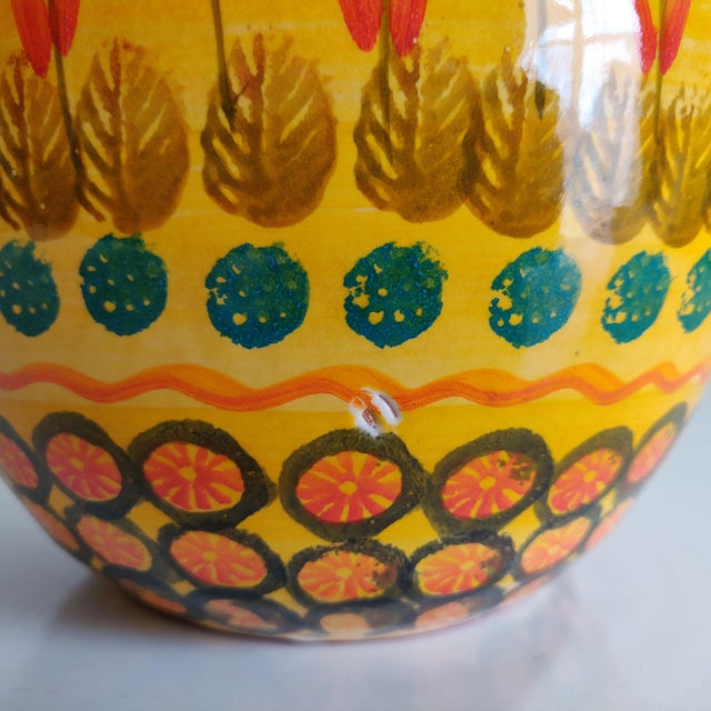 Vintage Italica Ars Italian Pottery Vase For Sale In Lexington, KY - Image 6 of 9