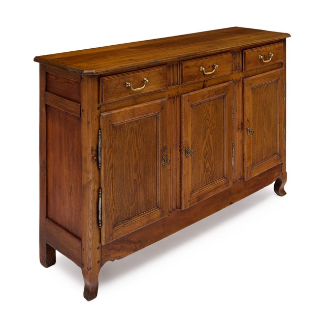French French Antique Fruitwood Buffet, 19th Century, Circa 1800 For Sale - Image 3 of 9