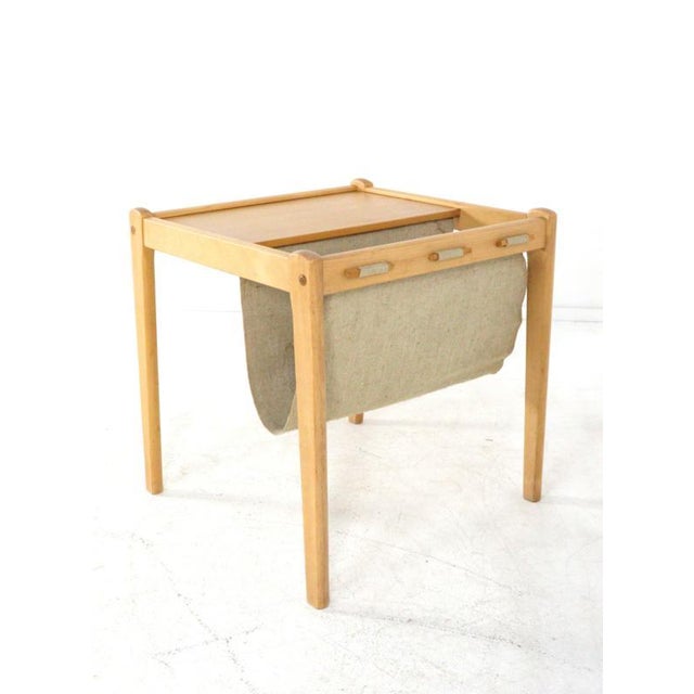 Oak Magazine Rack from BDRD Furbo For Sale - Image 12 of 15