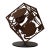 Modernist Geometric Scrap Metal Welded Sculpture For Sale