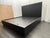 2020s Rh Bezier Panel Bed — King Black Oak | Bronze Accents | 56" Headboard For Sale - Image 5 of 18
