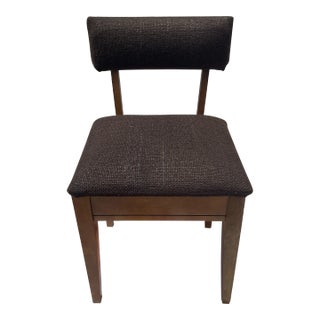 1960s Vintage Mid-Century Modern Singer Company Tweed Sewing Chair For Sale