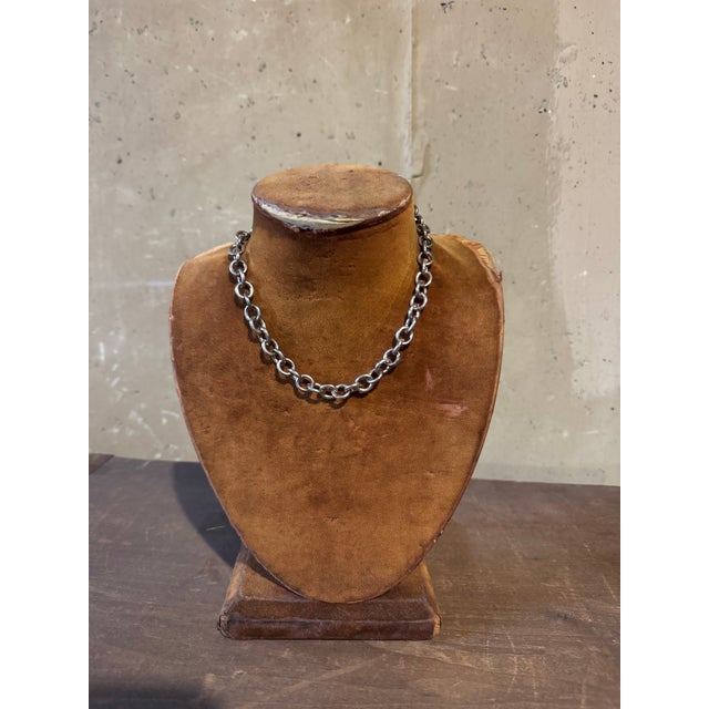 Modern Vintage Tiffany Staring Silver Necklace For Sale - Image 3 of 7