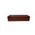 Chinoiserie Chinese Distressed Red Lacquer Chinoiserie Long Rectangular Treasure Box For Sale - Image 3 of 10