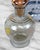 Mid-Century Glass Cherry Blossom Liquor Decanter Serving Set & Etched Shot Glass For Sale - Image 10 of 10