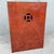 Vintage Chinese Red Hand Painted Armoire/Caninet For Sale - Image 11 of 11