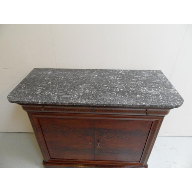 Dutch Sideboard in Mahogany with Marbel Top, in Very Good conditions. Designed before 1890