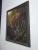Textile Sherman Thomas Signed "Twilight Grove" Landscape Acrylic Painting, Framed For Sale - Image 7 of 9