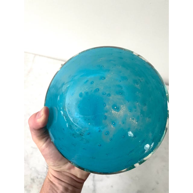 Vintage Mid Century Seguso Murano Glass Ashtray For Sale In New York - Image 6 of 6