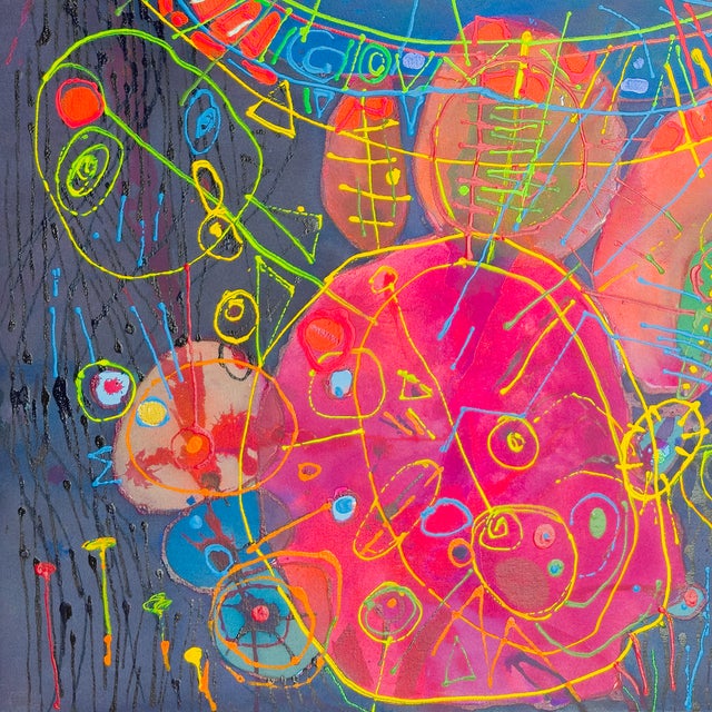 Celestial Circuits - Fran Bull, C. 1990s For Sale - Image 4 of 8