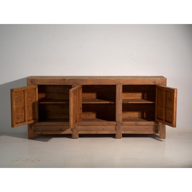 Brown Wooden Sideboard, 1900s For Sale - Image 6 of 13