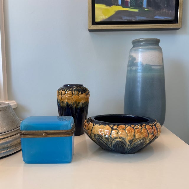 Brush McCoy Pottery Vase For Sale - Image 9 of 9