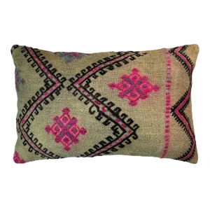 Vintage Anatolian Kilim Cushion Cover